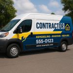 Commercial Vehicle Wraps for Contractors: Look Pro, Drive Sales