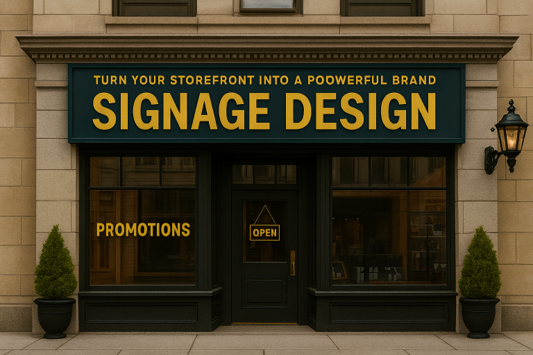 Signage Design: Turn Your Storefront into a Powerful Brand